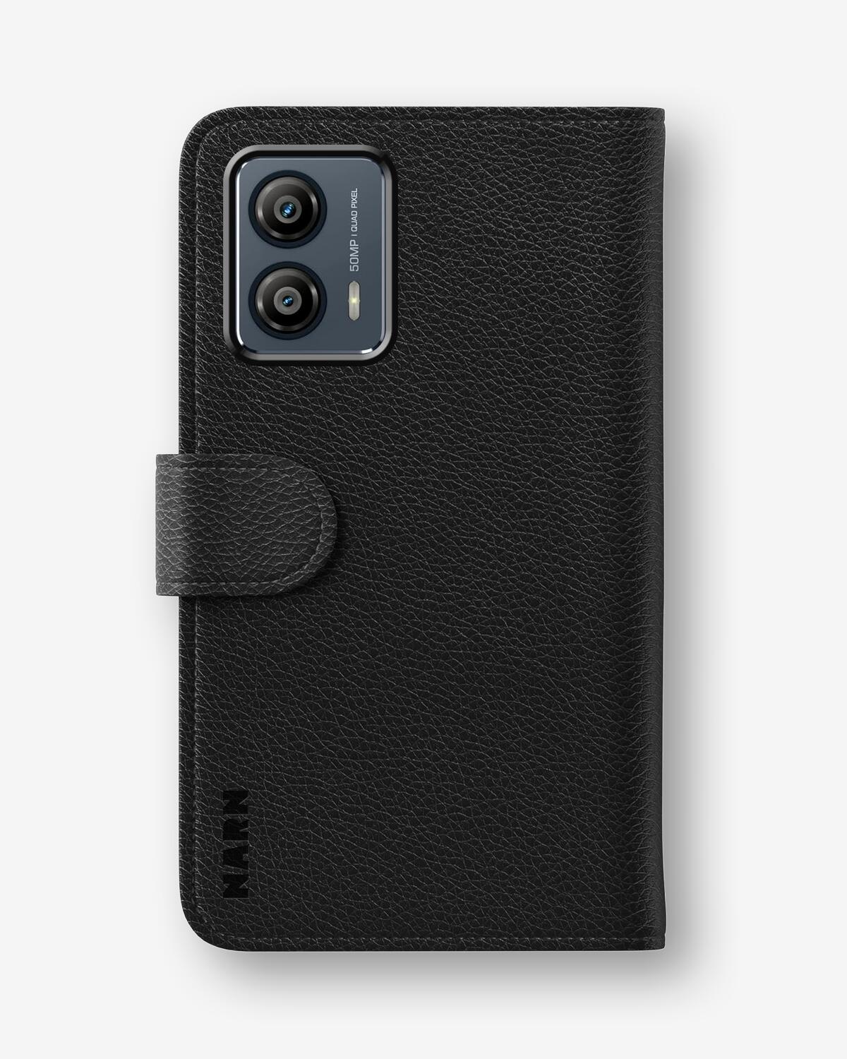 Motorola Moto G53 Wallet Case - Bold Dots - View 4