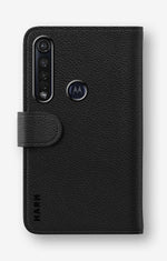Motorola Moto G8 Plus Wallet Case - Midnight Rose - View 4
