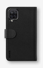 Samsung Galaxy A12 Wallet Case - Sage Stripes - View 4