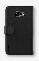 Samsung Galaxy A5 (2017) Wallet Case - Golden Swirl - View 4
