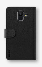 Samsung Galaxy A6 (2018) Wallet Case - Golden Swirl - View 4