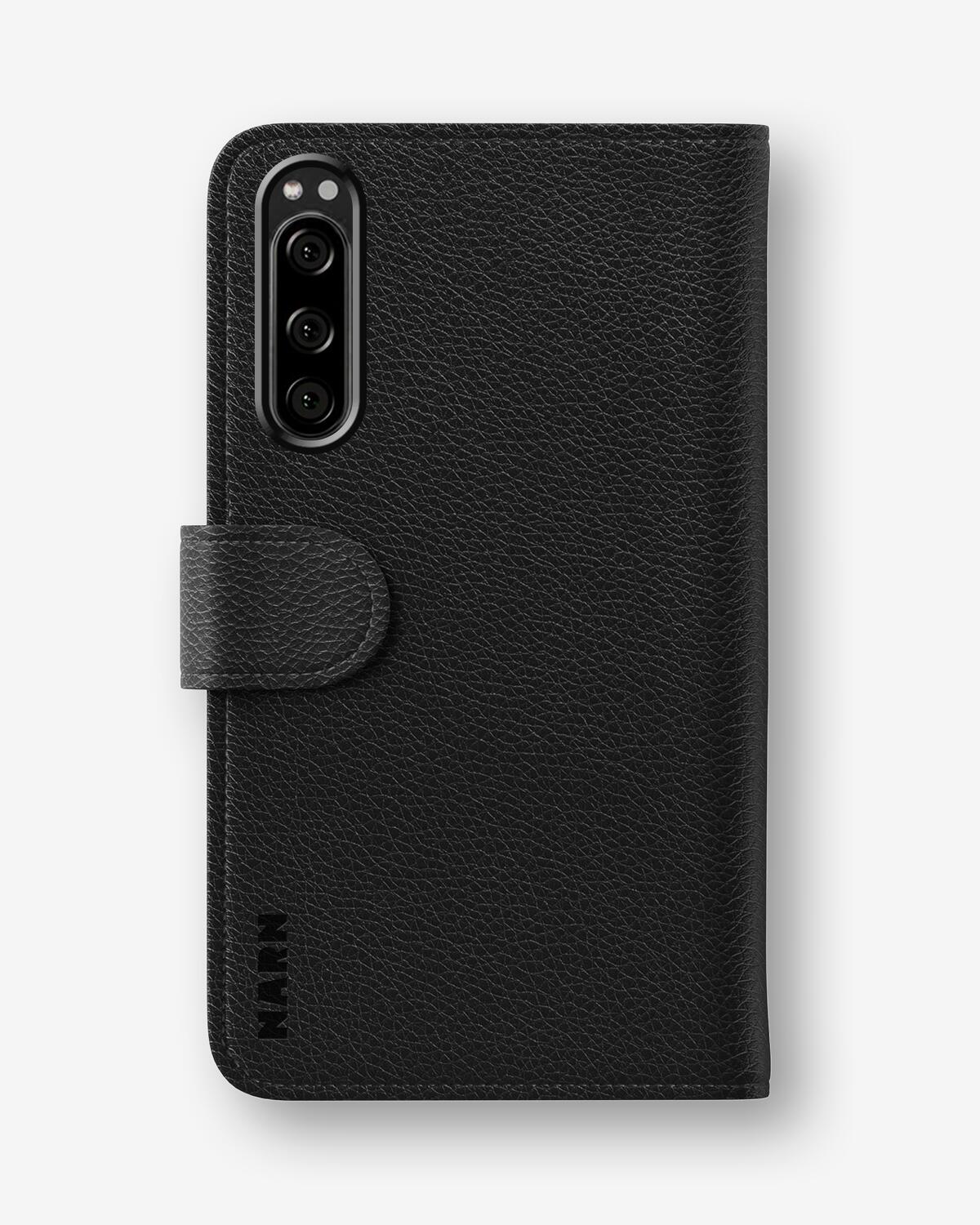 Sony Xperia 5 Wallet Case - Golden Swirl - View 4