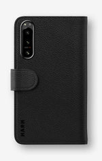 Sony Xperia 5 II Wallet Case - Orange Stripes - View 4