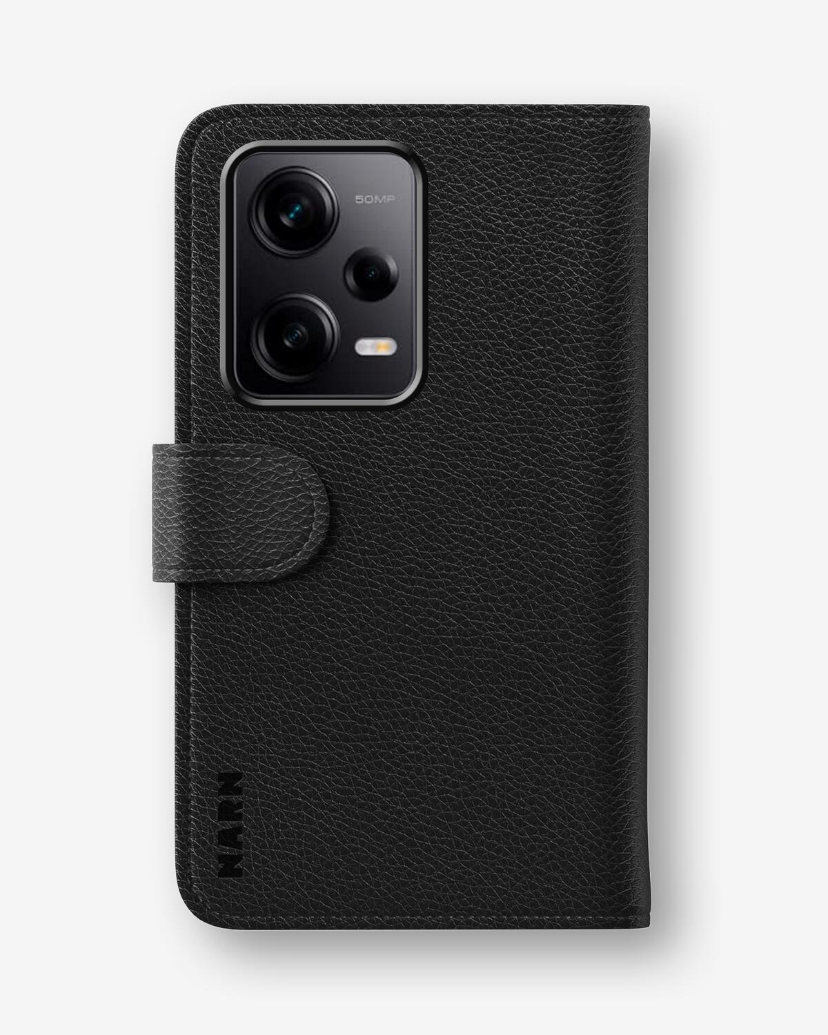 Xiaomi Redmi Note 12 Pro 5G Wallet Case - Midnight Rose - View 4