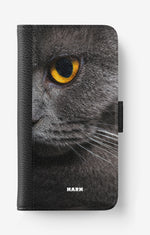 Doro 8050 Wallet Case - Cat's Eye - View 1