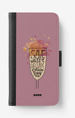 Doro 8050 Wallet Case - Champagne - View 1