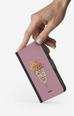 Doro 8050 Wallet Case - Champagne - View 2