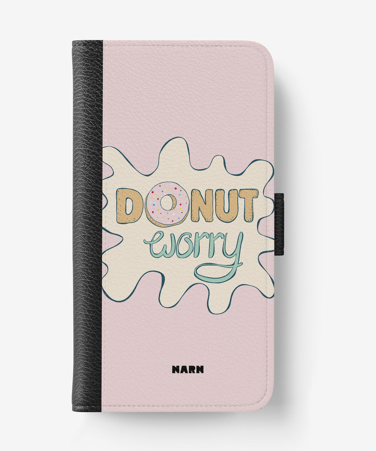 Doro 8050 Wallet Case - Donut Worry - View 1