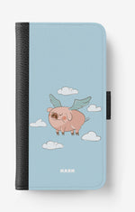 Doro 8050 Wallet Case - Dreamy Pig - View 1