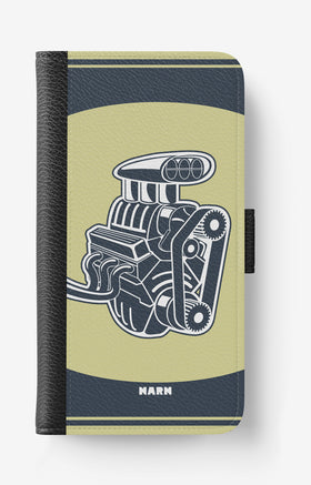 Doro 8050 Wallet Case - Engine - View 1