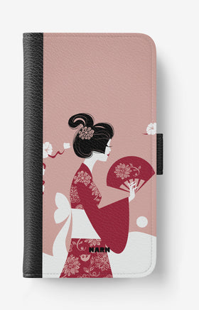Doro 8050 Wallet Case - Geisha - View 1