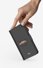 Doro 8050 Wallet Case - Golden Lips - View 2