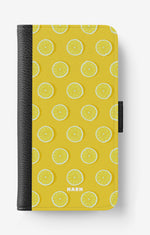 Doro 8050 Wallet Case - Lemon Dreams - View 1