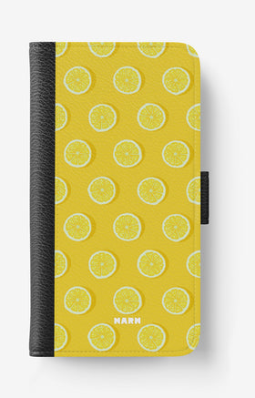 Doro 8050 Wallet Case - Lemon Dreams - View 1
