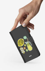 Doro 8050 Wallet Case - Lemon Summer - View 2