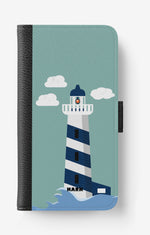 Doro 8050 Wallet Case - Lighthouse - View 1