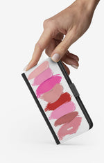 Doro 8050 Wallet Case - Lipstick Smears - View 2