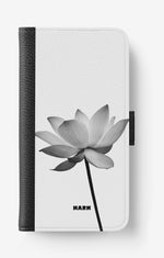Doro 8050 Wallet Case - Lotus - View 1