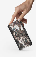 Doro 8050 Wallet Case - Marble Brown - View 2