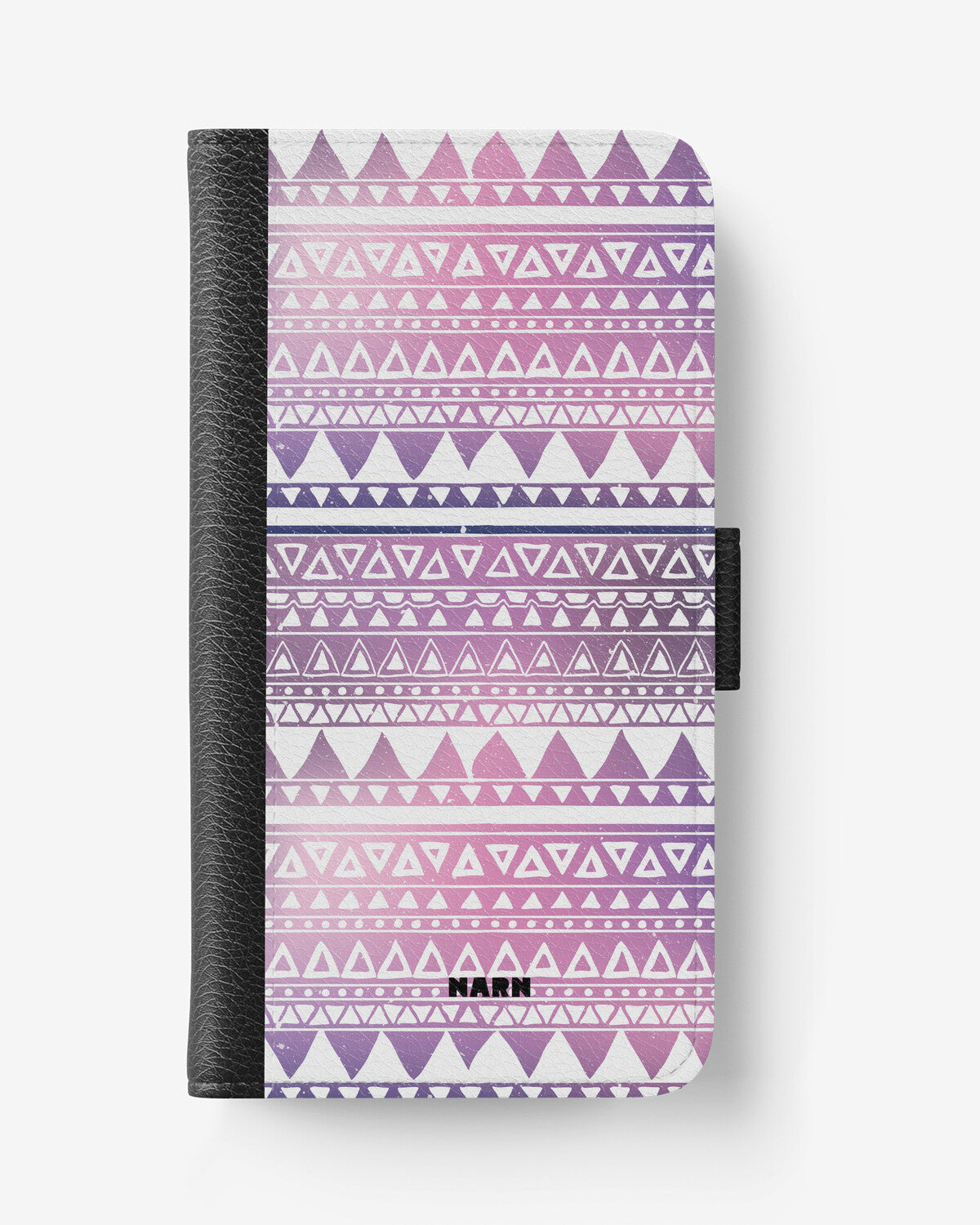 Doro 8050 Wallet Case - Purple Aztec - View 1