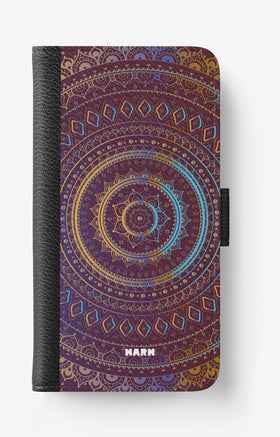 Doro 8050 Wallet Case - Royal Mandala - View 1