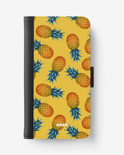 Doro 8050 Wallet Case - Sunny Pineapple - View 1