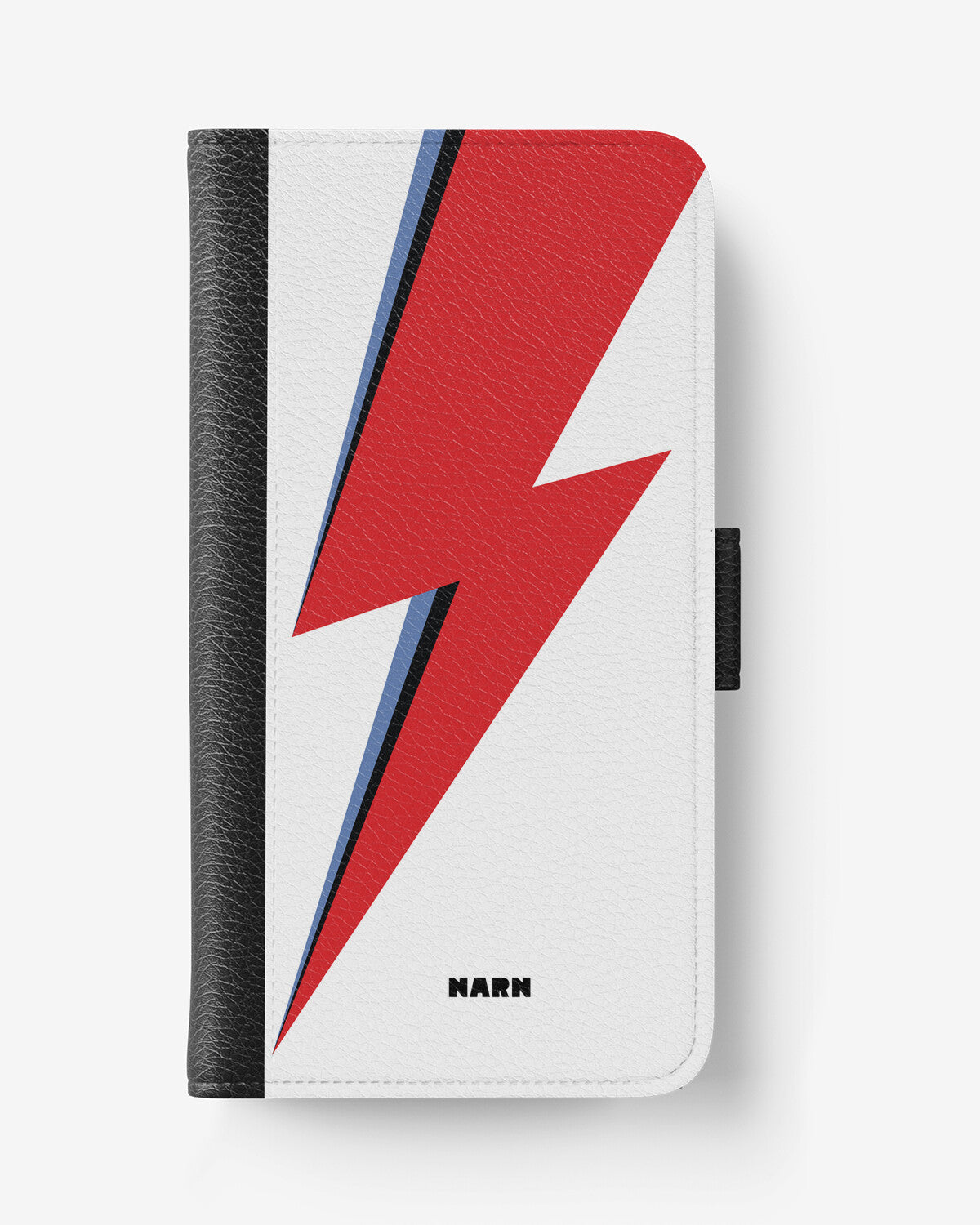 Doro 8050 Wallet Case - White Bowie  - View 1