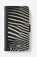 Doro 8050 Wallet Case - Zebra Stripe - View 1
