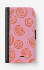 Doro 8050 Wallet Case - Candy Swirl - View 1