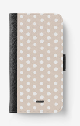Doro 8110 / 8210 Wallet Case - Almond - View 1