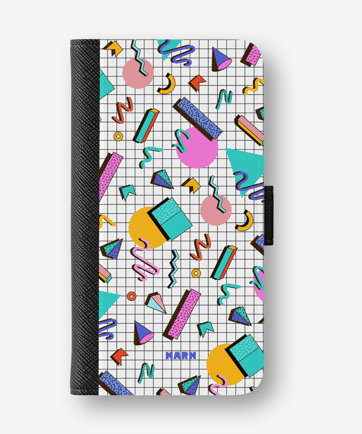 Google Pixel 10 Pro Wallet Case - 80s Memphis - View 1