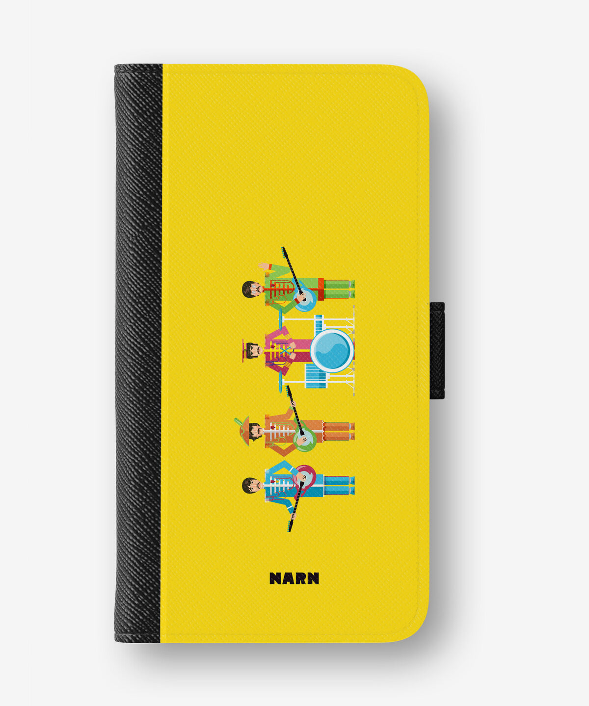 Google Pixel 10 Pro Wallet Case - Beatles Yellow - View 1