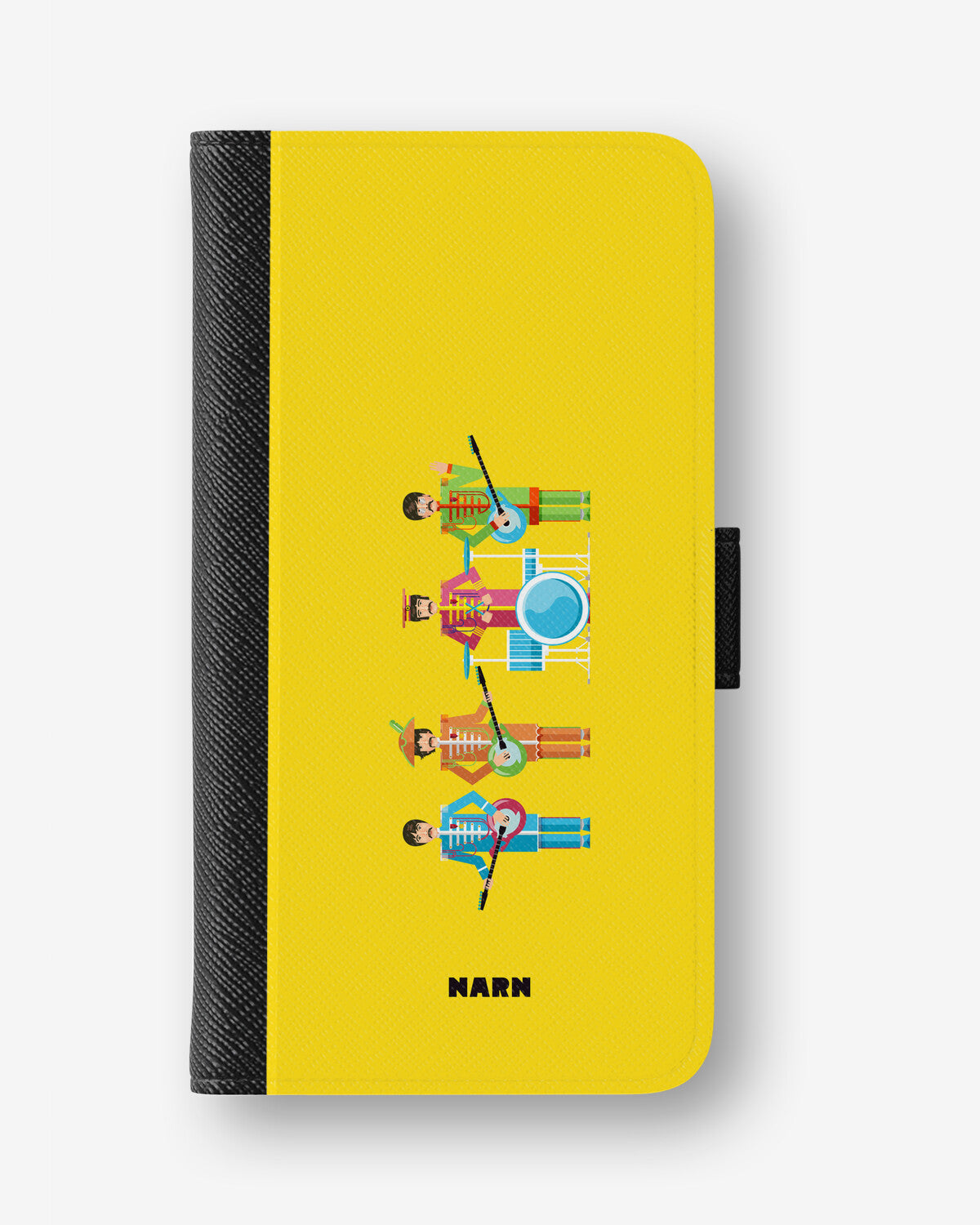 Google Pixel 10 Pro Wallet Case - Beatles Yellow - View 1