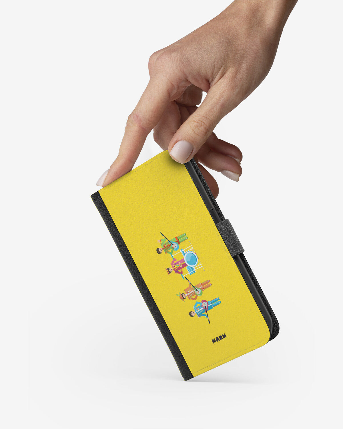 Google Pixel 10 Pro Wallet Case - Beatles Yellow - View 2