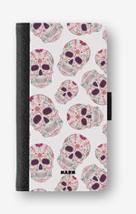 Google Pixel 10 Pro Wallet Case - Calavera Skulls - View 1