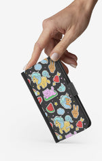 Google Pixel 10 Pro Wallet Case - Cute Stickers - View 2