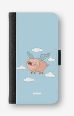 Google Pixel 10 Pro Wallet Case - Dreamy Pig - View 1