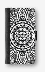 Google Pixel 10 Pro Wallet Case - Henna Mandala - View 1