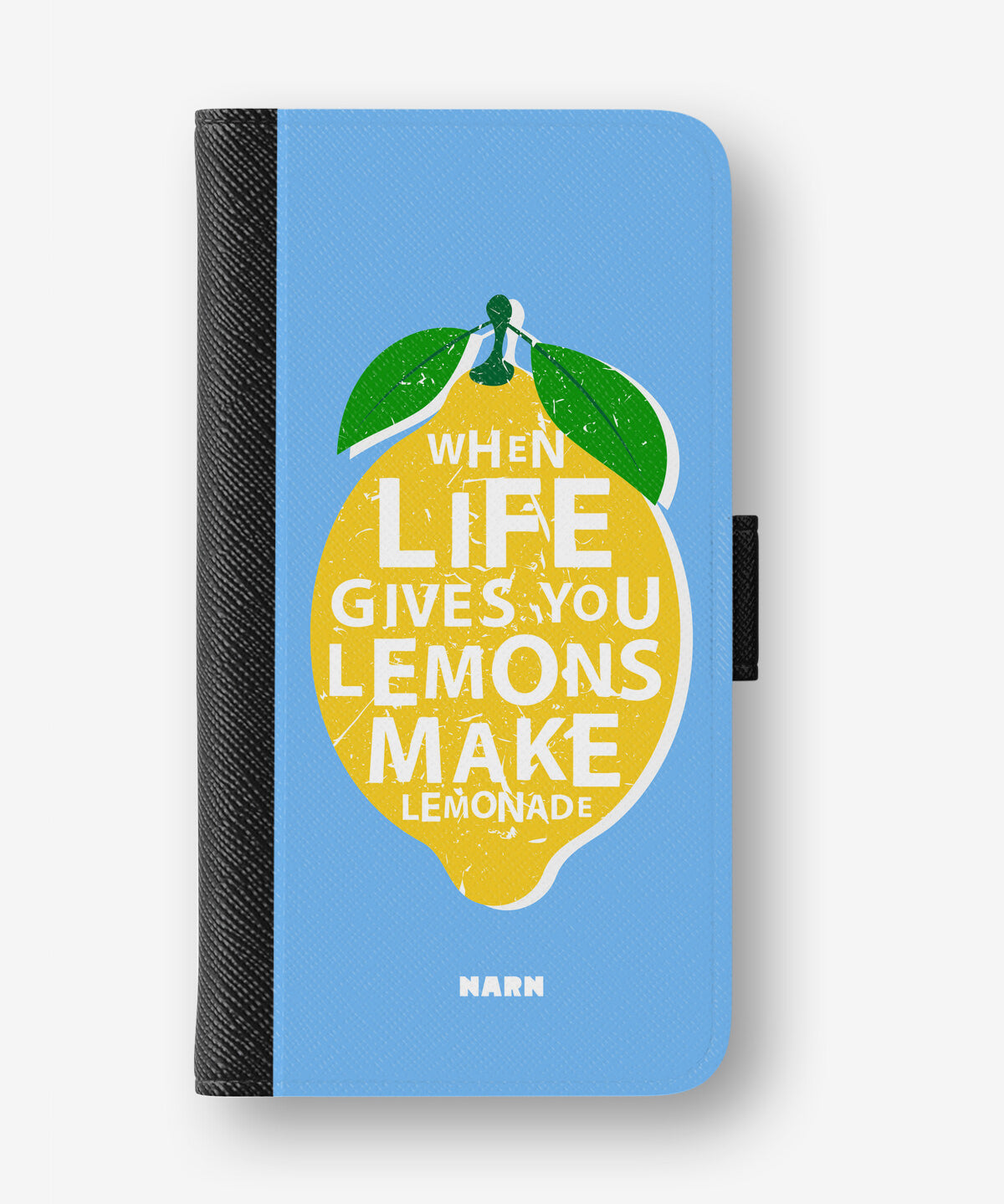Google Pixel 10 Pro Wallet Case - Lemon Quote - View 1