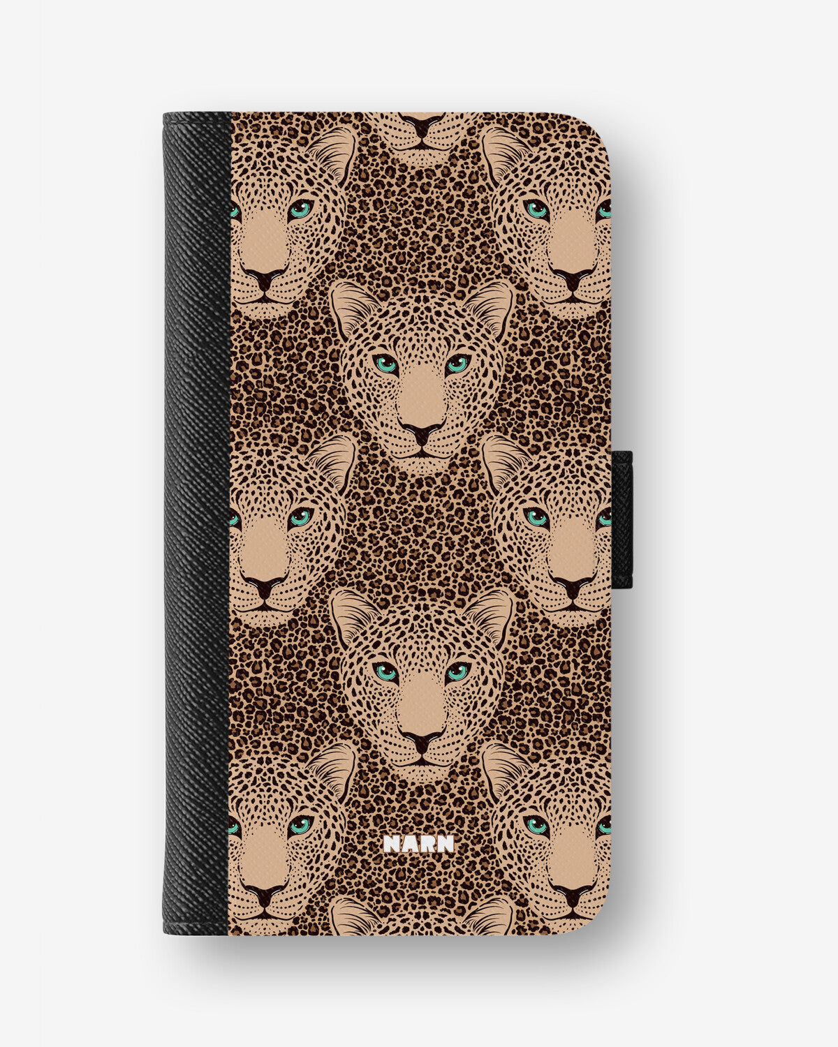 Google Pixel 10 Pro Wallet Case - Leopard Gaze - View 1