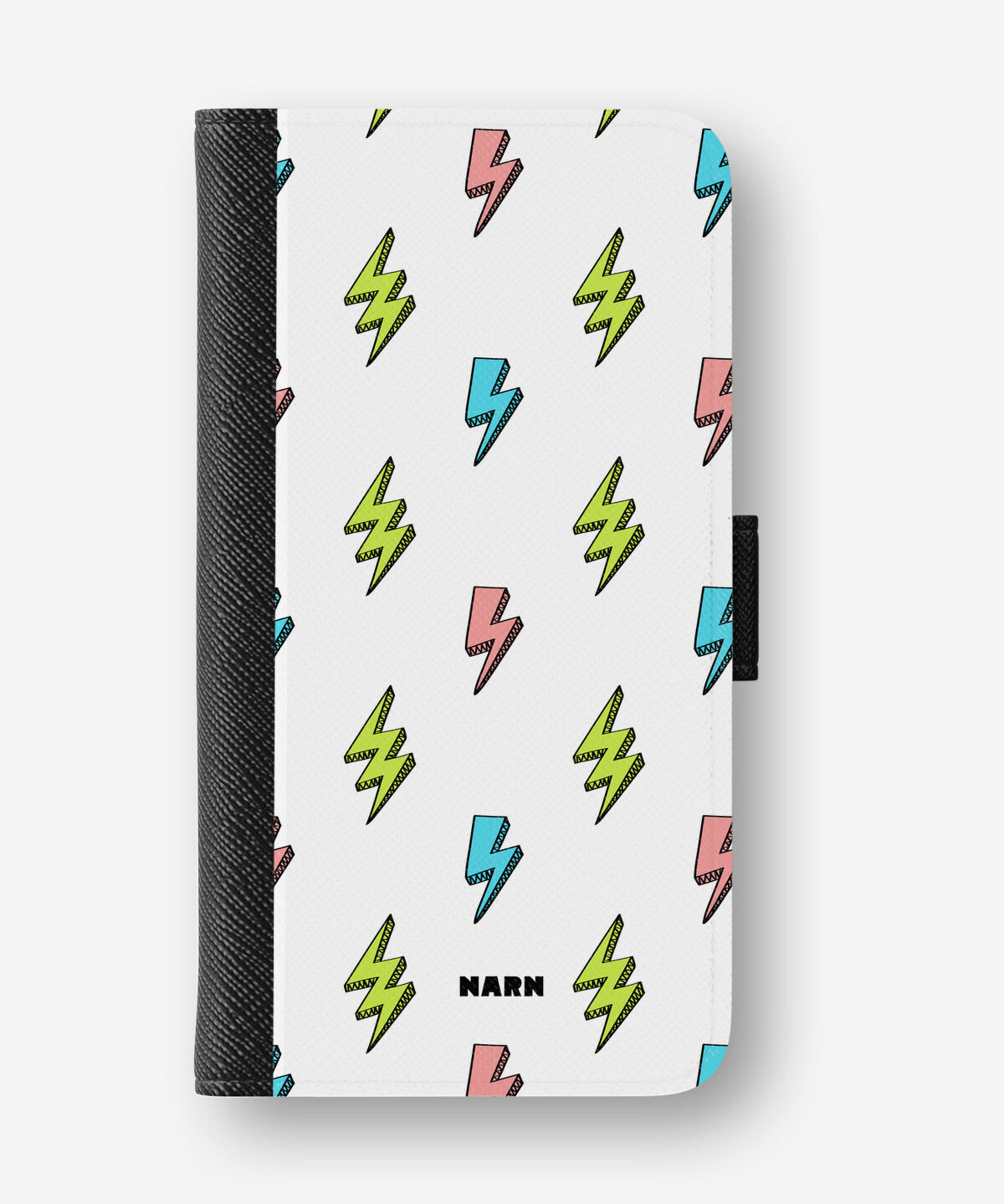 Google Pixel 10 Pro Wallet Case - Lightning Bolts - View 1