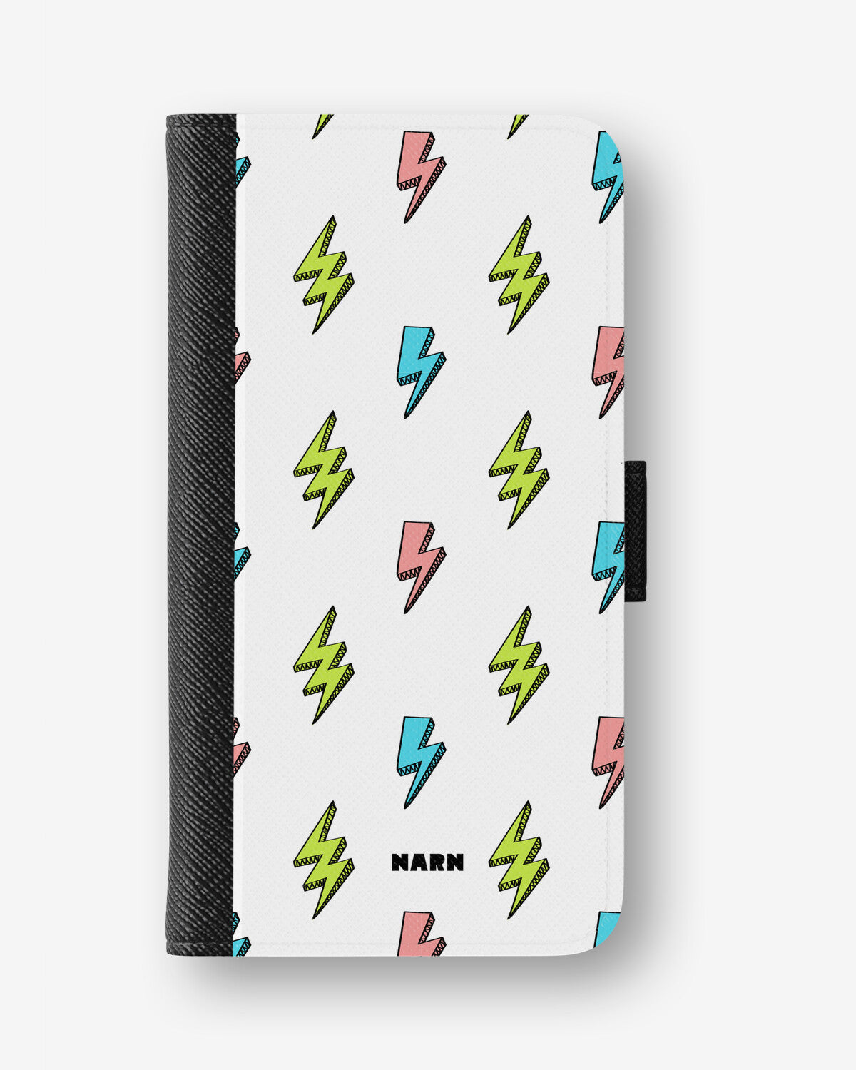 Google Pixel 10 Pro Wallet Case - Lightning Bolts - View 1