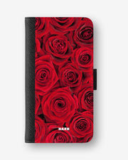 Google Pixel 10 Pro Wallet Case - Red Roses - View 1