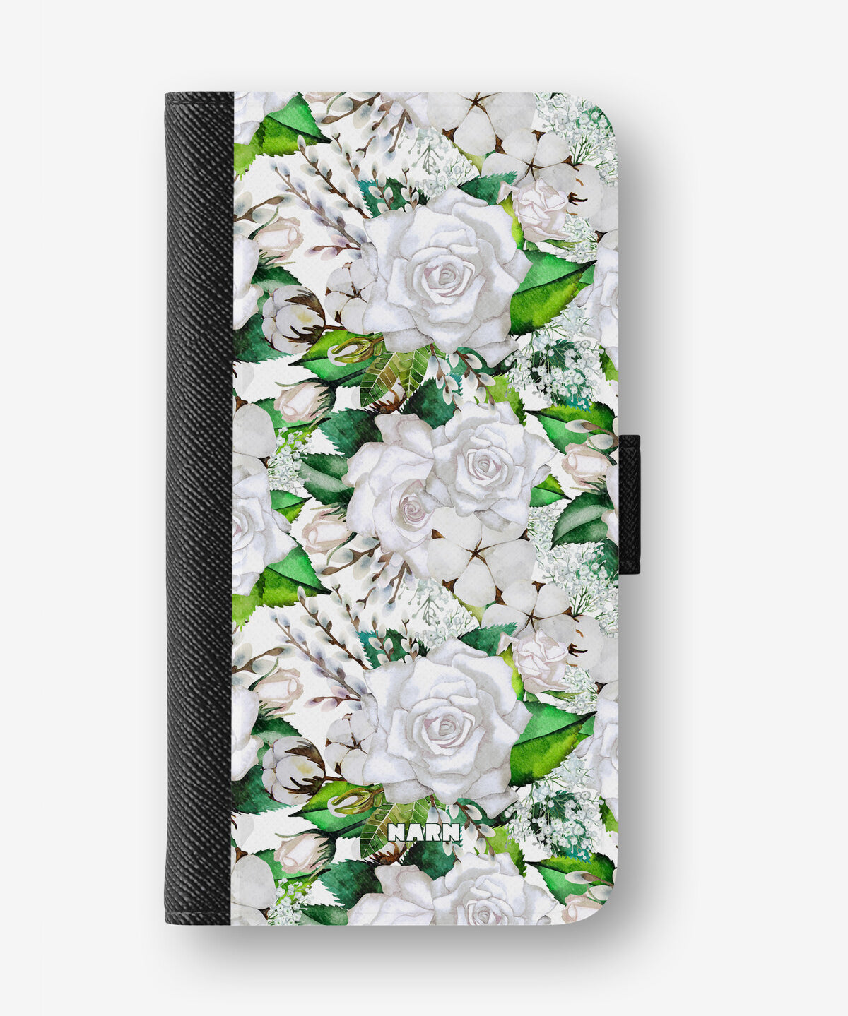 Google Pixel 10 Pro Wallet Case - White Bloom - View 1