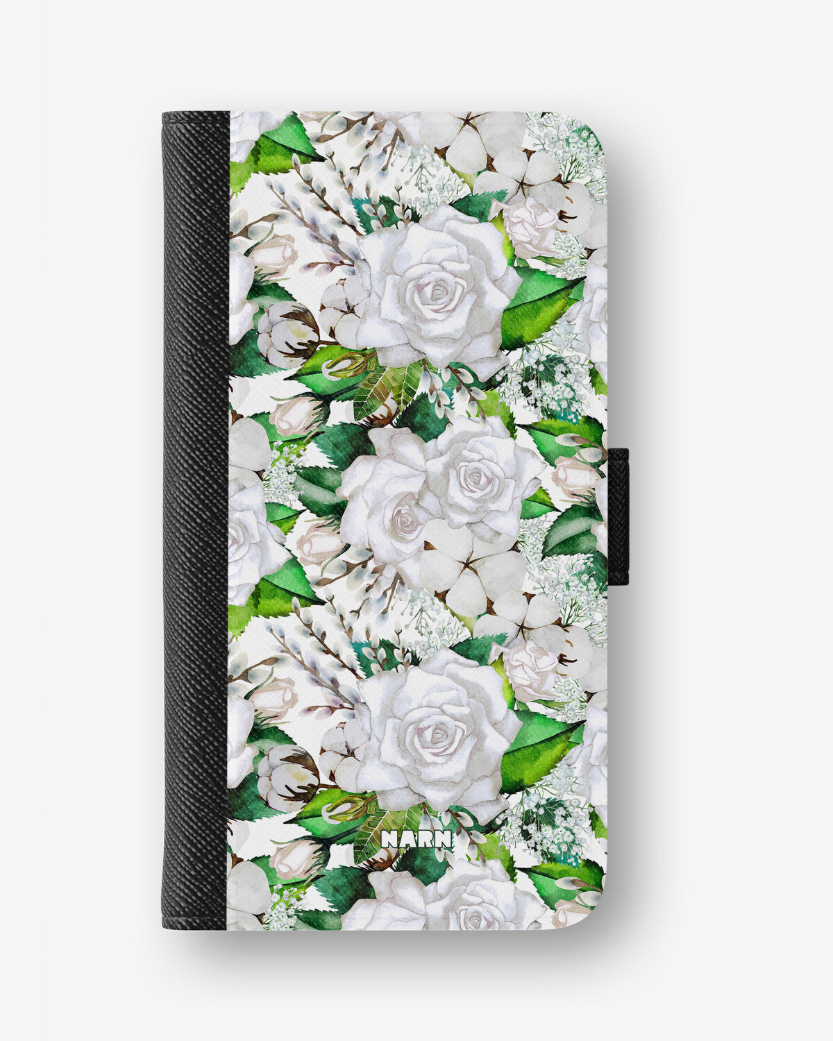 Google Pixel 10 Pro Wallet Case - White Bloom - View 1