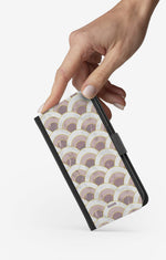 Google Pixel 10 Pro XL Wallet Case - Pink Marble Waves - View 2