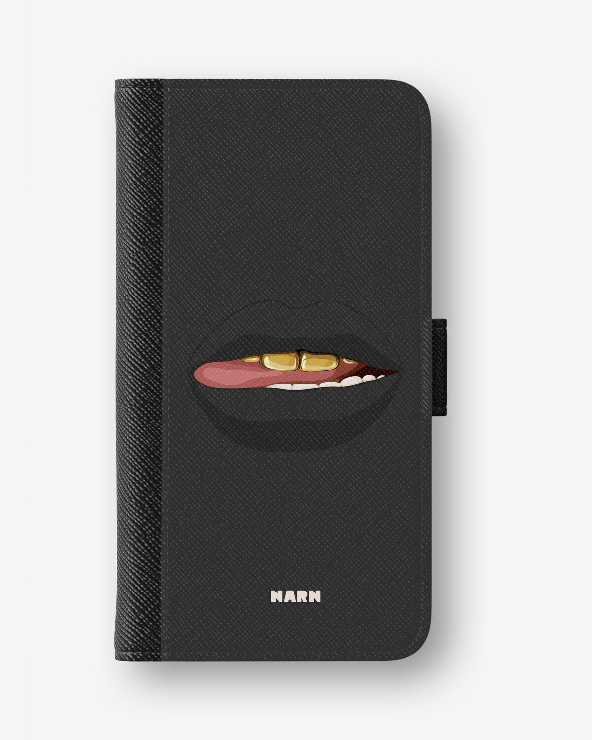 Google Pixel 10 Wallet Case - Golden Lips - View 1