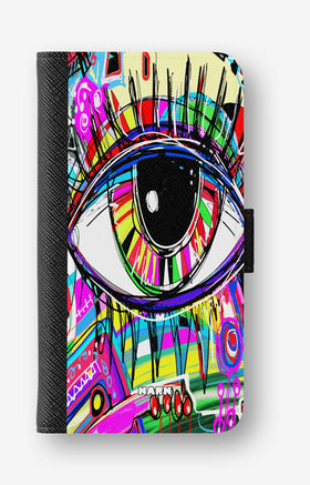 Google Pixel 10a Wallet Case - Abstract Eye - View 1