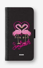 Google Pixel 10a Wallet Case - Beach Flamingo - View 1