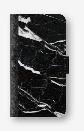 Google Pixel 10a Wallet Case - Black Marble - View 1